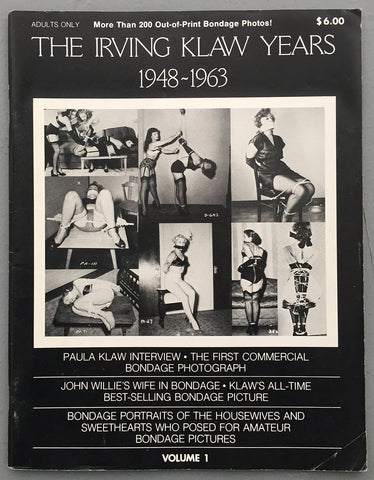 Erotica: Irving Klaw Years 1948-1962