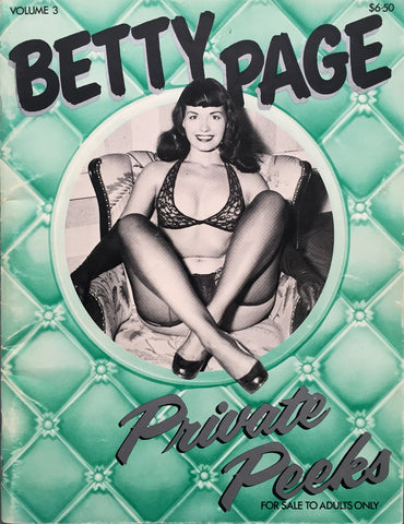 Erotic: Betty Page: Private Peaks Vol. 3