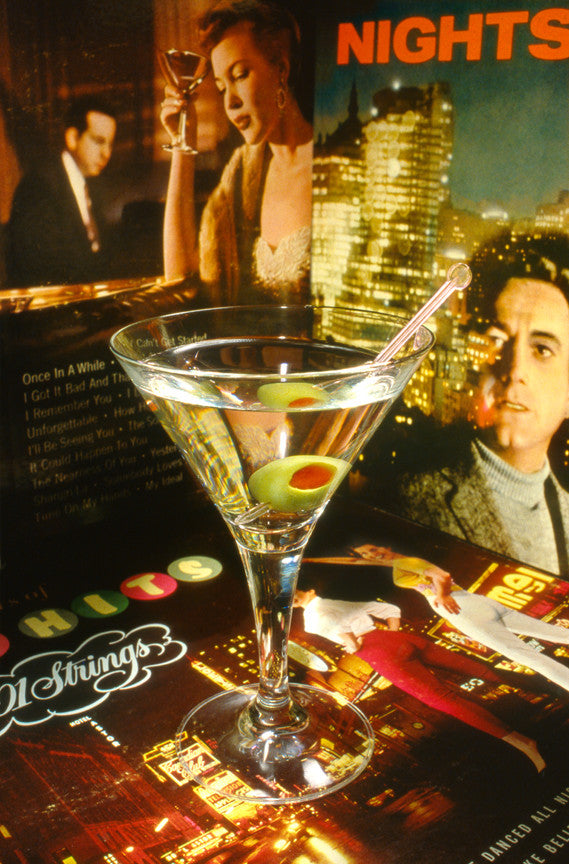 Bachelor Pad Pop Art: Martinis and Memories
